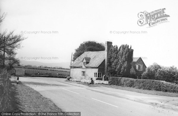 Photo of Longdon, The Corner House c.1960