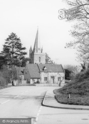 The Village And Church c.1960, Longdon