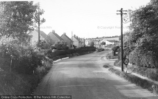 Photo of Longfield Hill, Fawkham Road c.1960