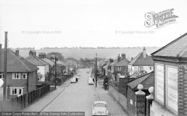 Photo of Longfield Hill, Station Road c.1960