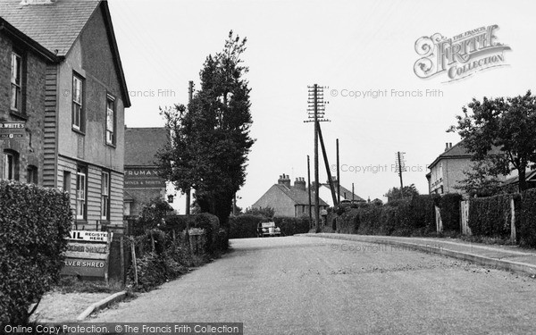 Photo of Longfield Hill, The Village c.1955