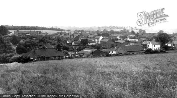 Photo of Longfield Hill, View From The Gallops c.1960