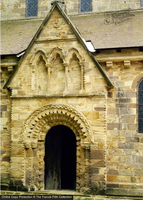Photo of Longframlington, Brinkburn Priory North Entrance 1990