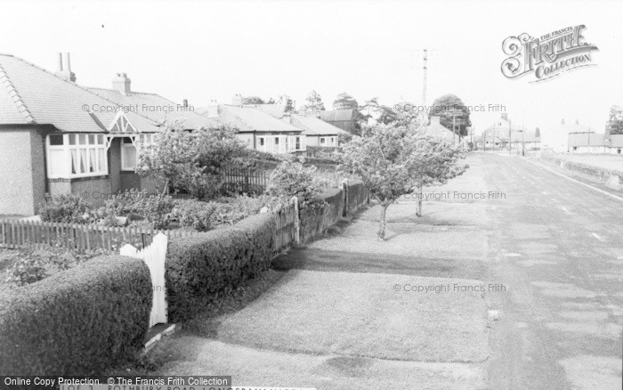 Photo of Longframlington, Rothbury Road c.1960