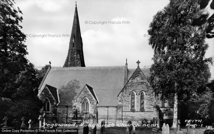 Photo of Longhirst, Church Of St John The Evangelist c.1955