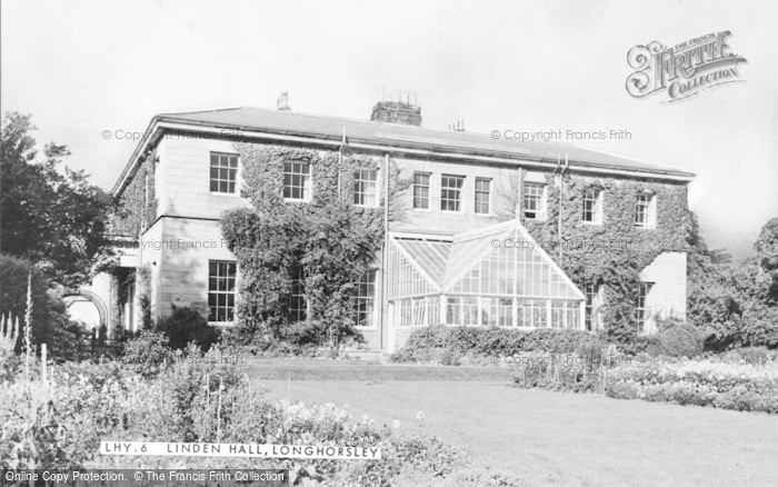 Photo of Longhorsley, Linden Hall c.1960