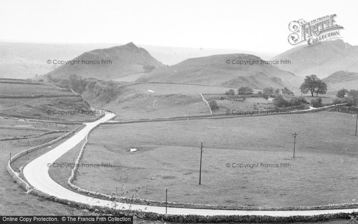 Photo of Longnor, Chrome And Park Hills c.1955