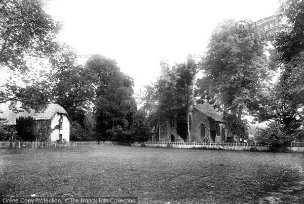 Photo of Longparish, The Church 1899