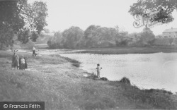The River Ribble At Alston c.1955, Longridge