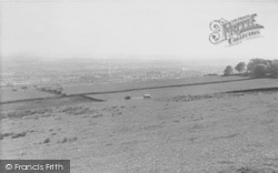 View From The Golf Club c.1955, Longridge