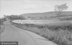 View Of Jeffrey Hill From Chipping Lane c.1960, Longridge