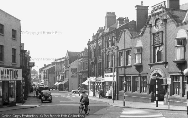 Photo of Longton, Market Street c.1955
