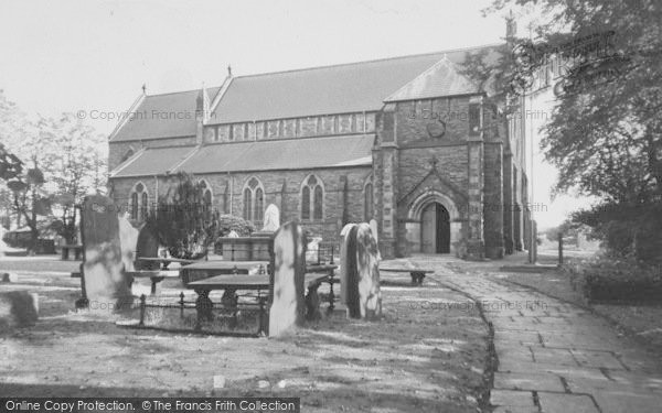 Photo of Longton, St Andrew's Church c.1960