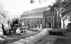 St Andrew's Church c.1960, Longton