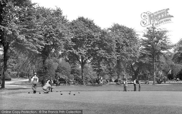 Photo of Longton, The Bowling Green c.1955