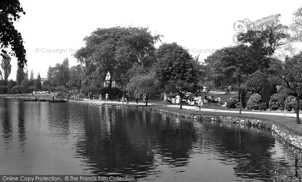 Photo of Longton, The Lake c.1955