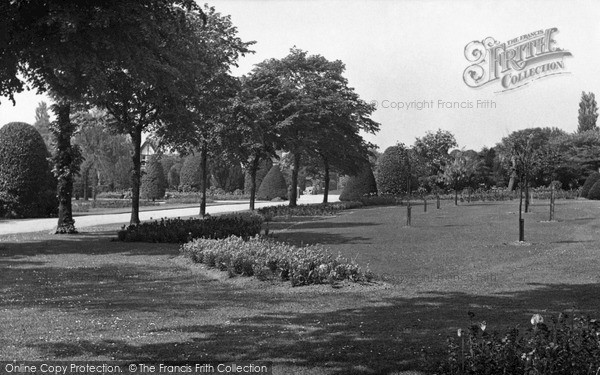 Photo of Longton, The Park c.1955
