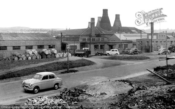Photo of Longton, The Pottery Kilns 1955