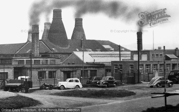 Photo of Longton, The Pottery Kilns 1955