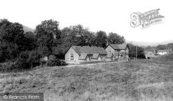 The School And Castle c.1960, Longtown
