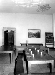 Wilderhope Manor Yha Hostel, Main Hall c.1960, Longville In The Dale