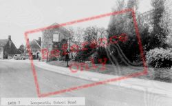 School Road c.1965, Longworth