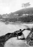 A Working Donkey 1906, Looe