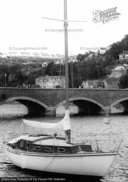 Photo of Looe, A Yacht On The River c.1965