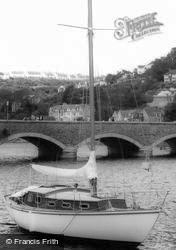 A Yacht On The River c.1965, Looe
