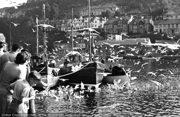 Photo of Looe, Arrival Of Fishing Fleet c.1955