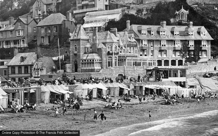 Photo of Looe, Boscarn Hotel From The Sands 1935