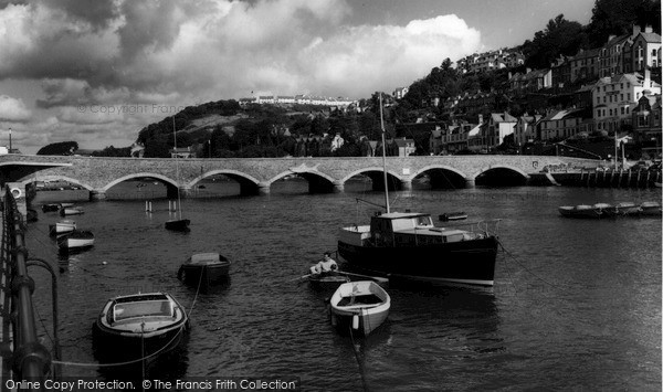 Photo of Looe, Bridge And Harbour c.1965