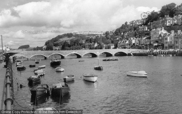 Photo of Looe, Bridge And Harbour c.1965