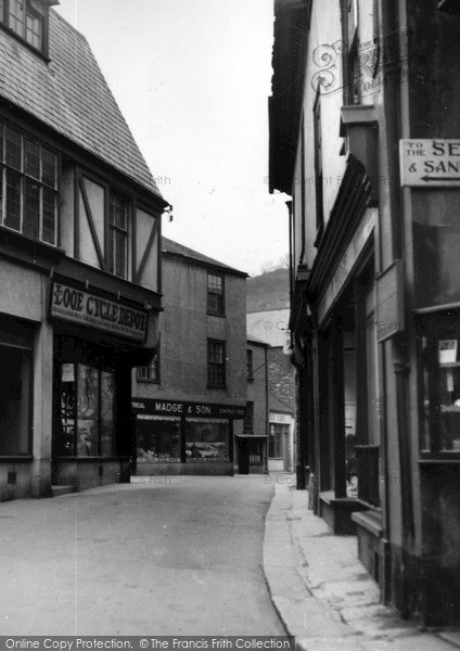 Photo of Looe, Buller Street c.1955
