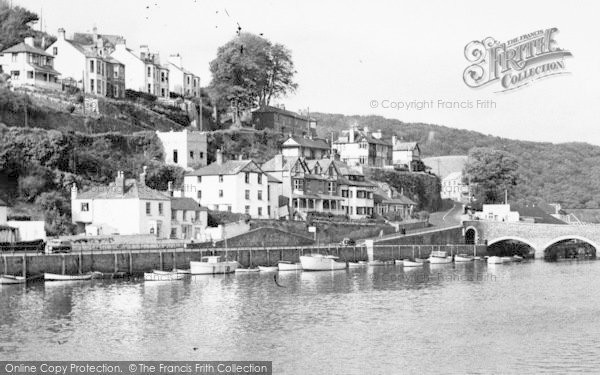 Photo of Looe, By The Bridge c.1955