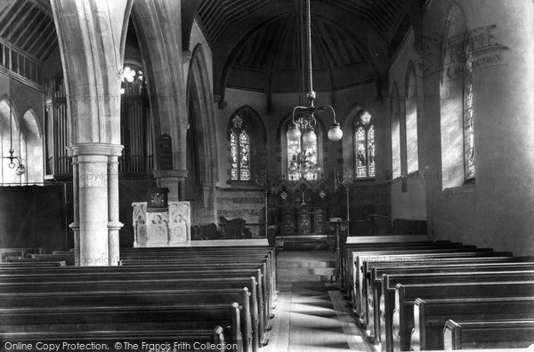 Photo of Looe, Church Interior 1907