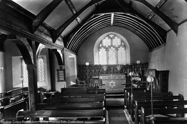 Photo of Looe, Church Of St Nicholas, Interior 1912