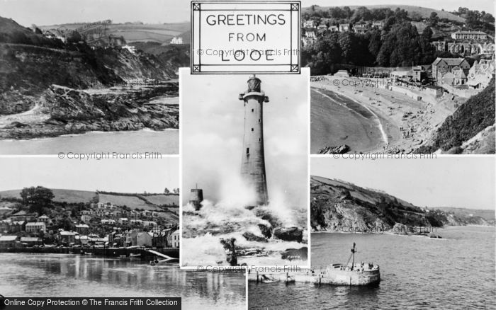 Photo of Looe, Composite c.1955