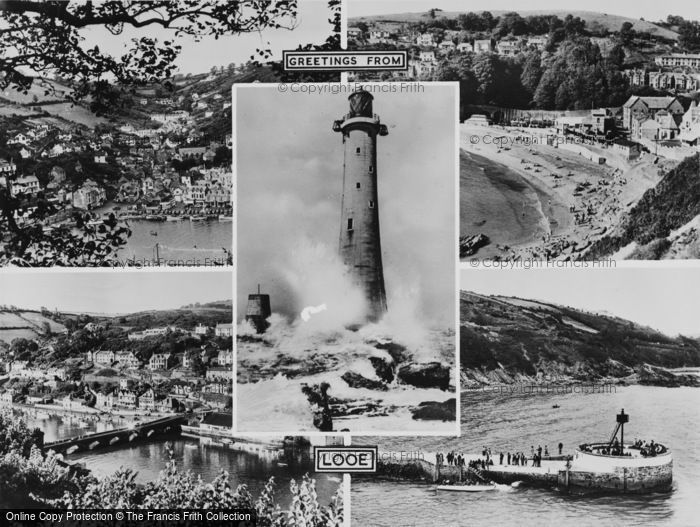 Photo of Looe, Composite c.1960