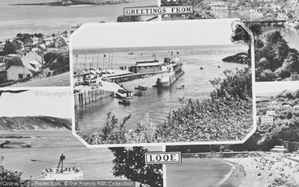 Photo of Looe, Composite c.1960