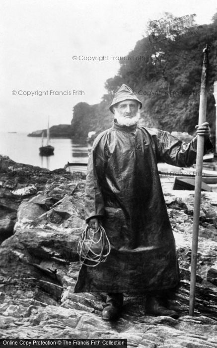 Photo of Looe, Fisherman 1906