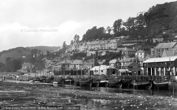 Photo of Looe, Fishing Fleet In Harbour 1927
