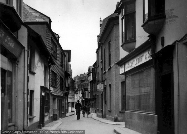 Photo of Looe, Fore Street c.1955