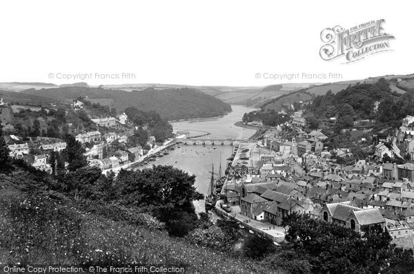 Photo of Looe, From Above 1912
