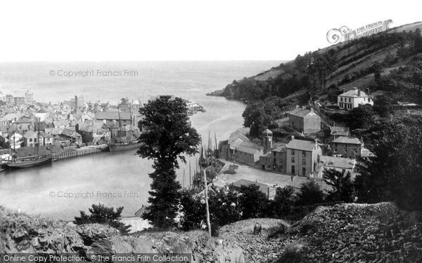Photo of Looe, From Above The Lookout 1893
