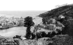 From Above The Lookout 1893, Looe