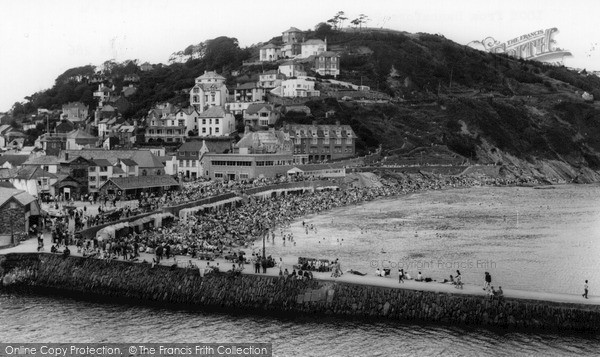 Photo of Looe, From Hannafore Point c.1965