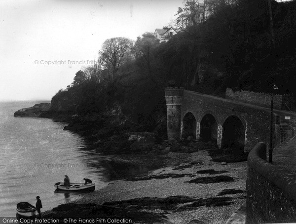 Photo of Looe, Hannafore Ferry c.1955