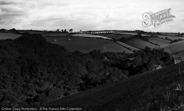 Photo of Looe, Holiday Camp From Millendreath Valley c.1955