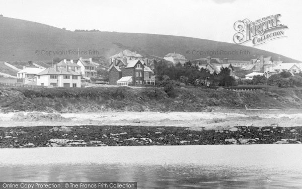 Photo of Looe, Marine Drive From The Sea 1927